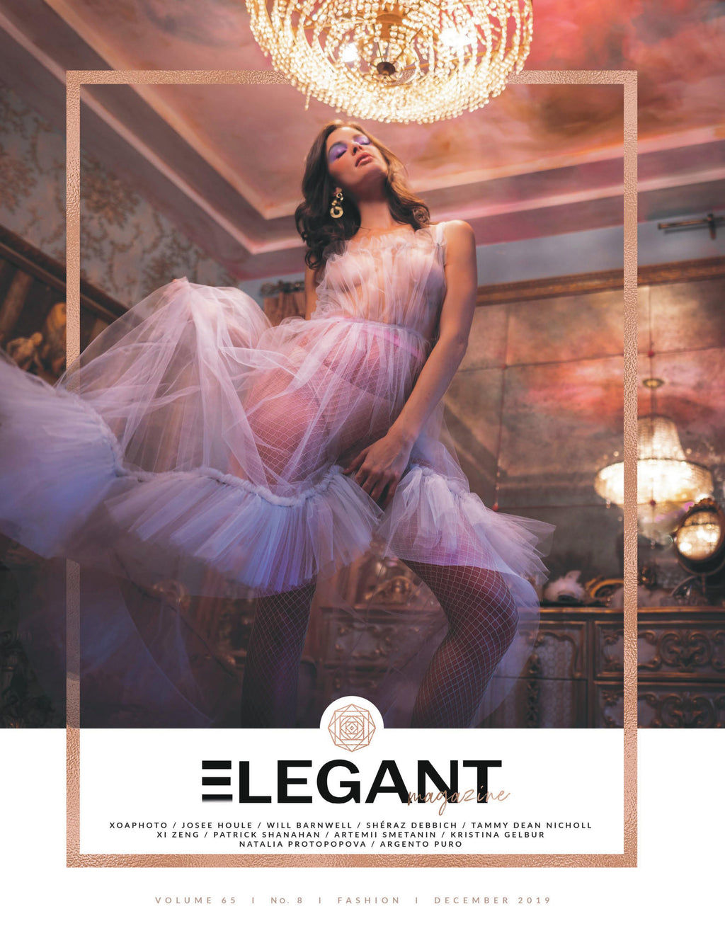 Elegant Magazine Cover December 2019