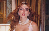 Bella Thorne Custom Chanel Headpiece