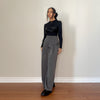 Grey Trousers with Bow