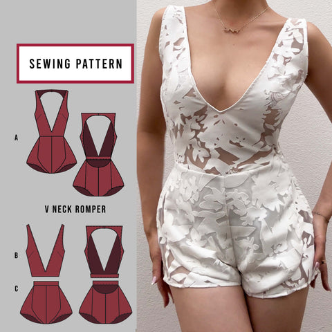 Corset Dress With Split  Sewing Pattern