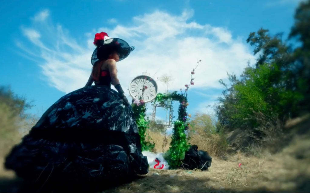 Bella Thorne is the "Mad Hatter"