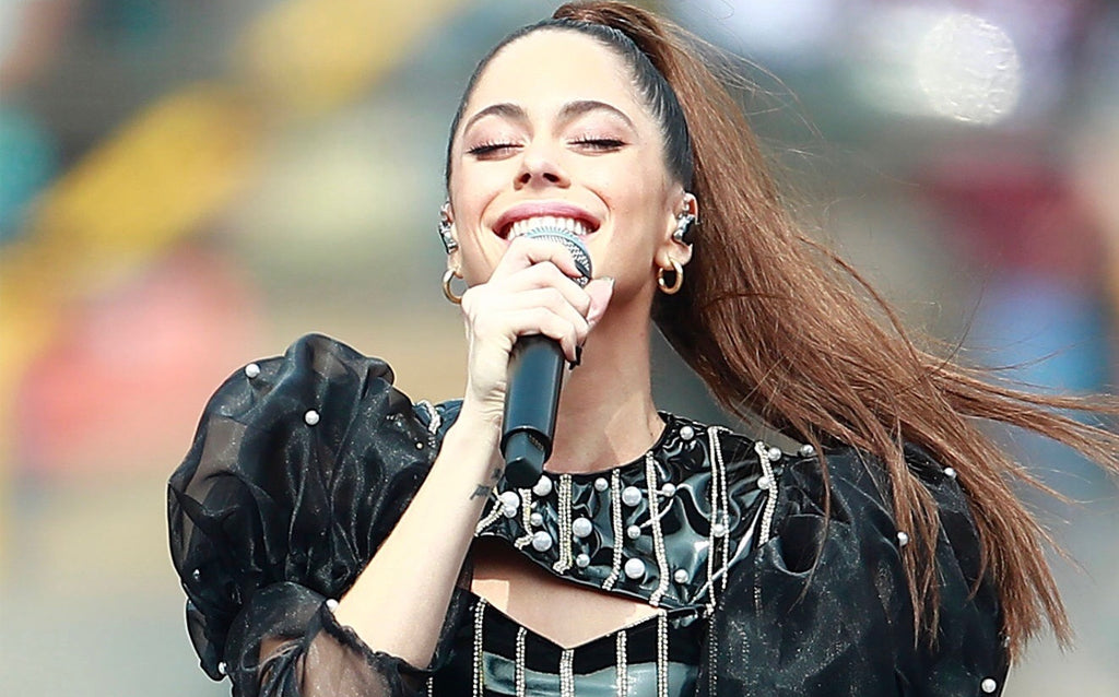 Tini Stoessel at Libertadores 2019