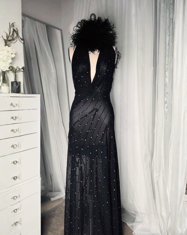 Sparkly Polka Dot Dress