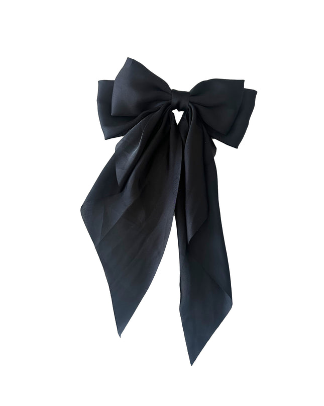 Long Ribbon Hair Bow