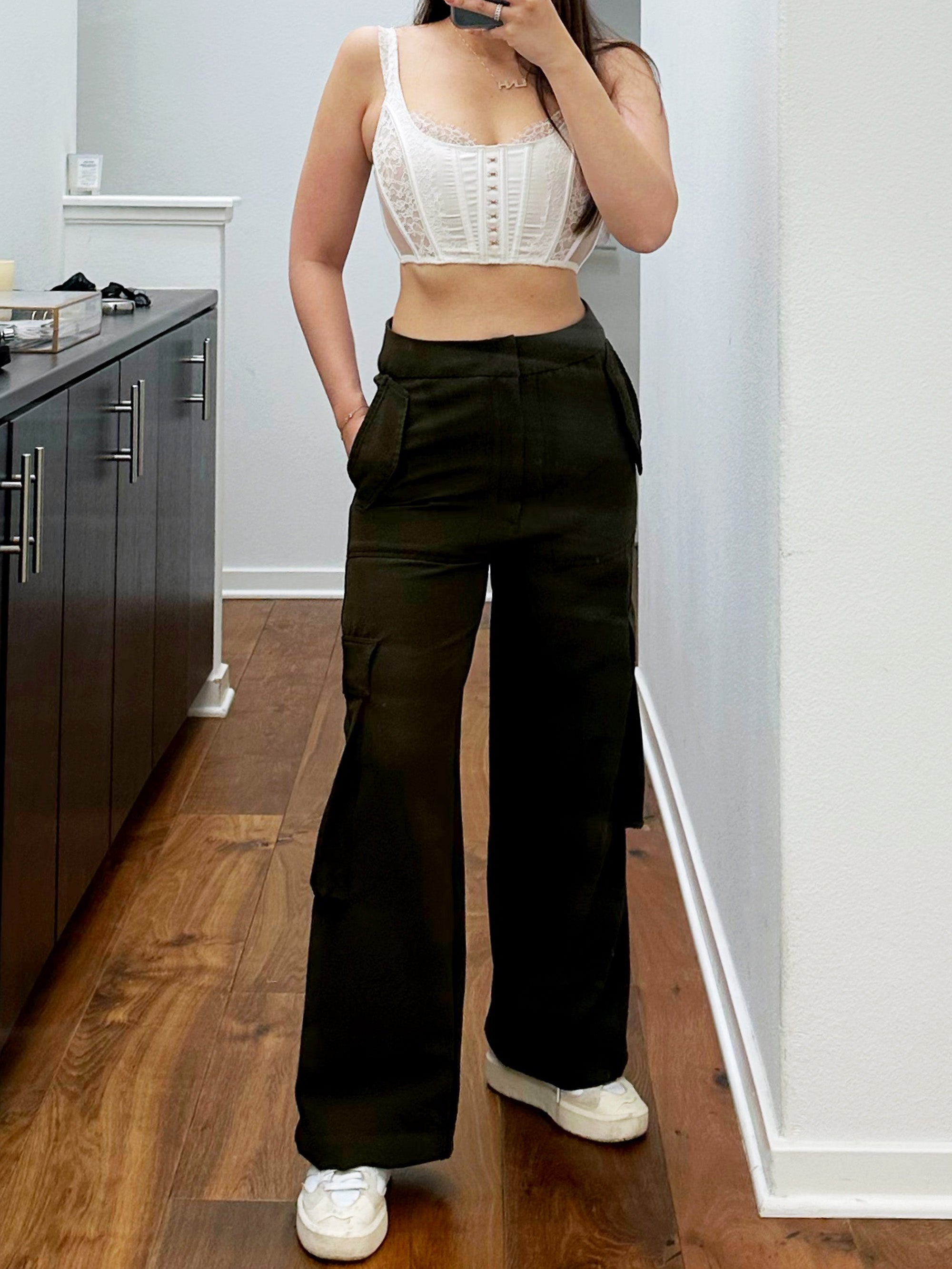 Elastic Waist Cargo Pants Sewing Pattern – Patterns For Less