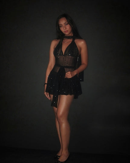 Sparkly Poka Dot Bodysuit