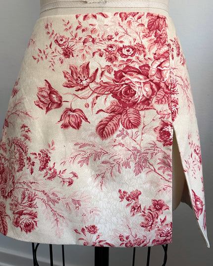 A Line Front Split Skirt Sewing Pattern