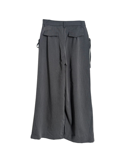 Grey Trousers with Bow