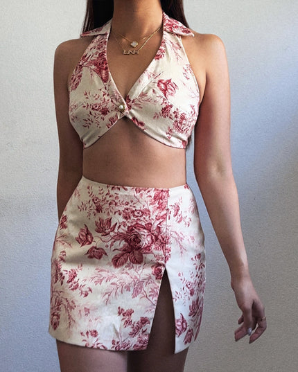Red Roses Bralette