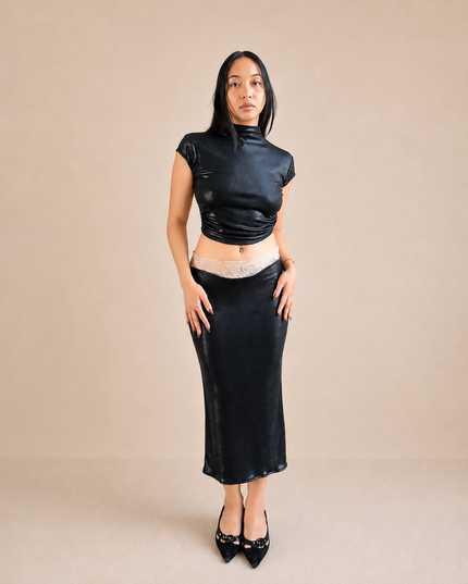 Black Liquid Top