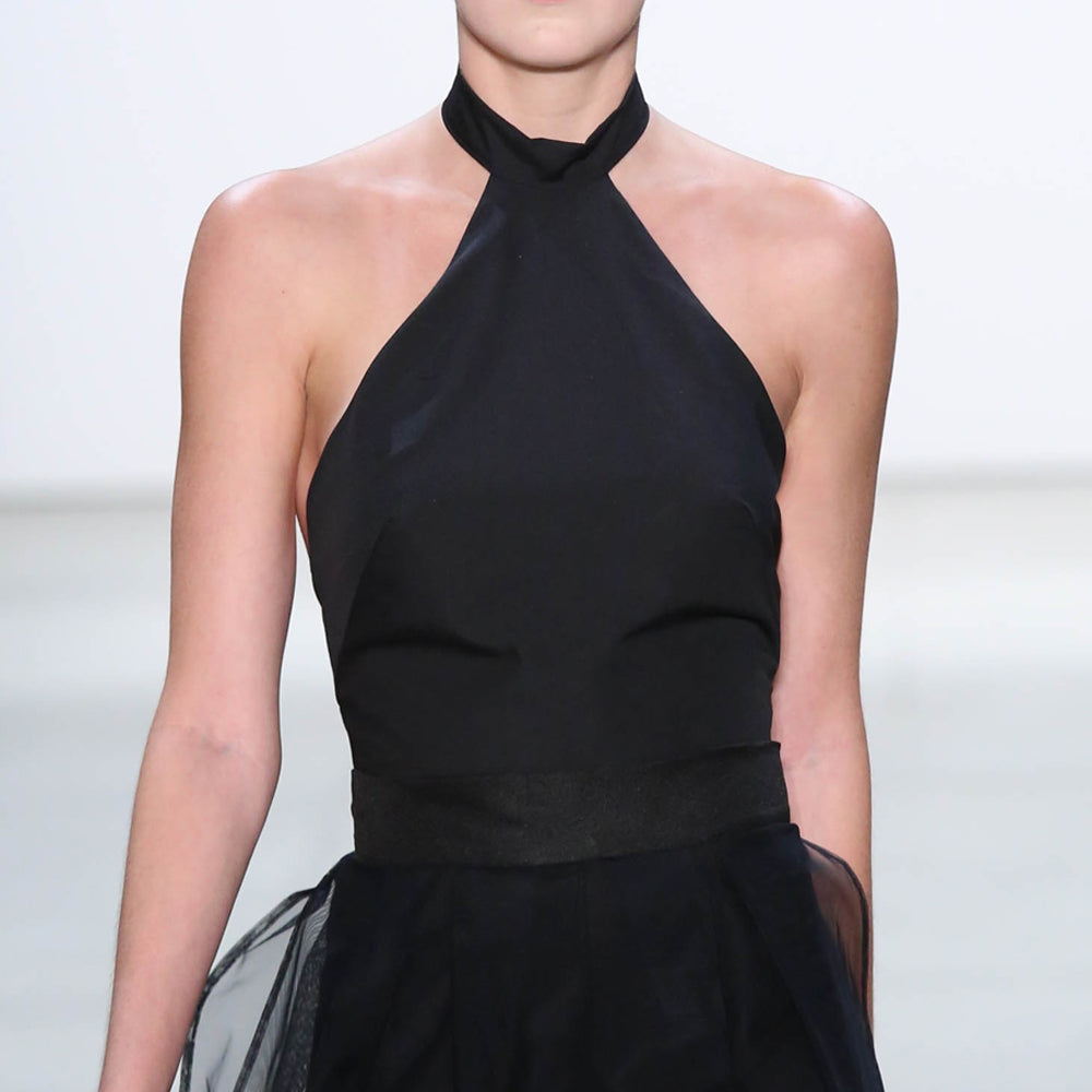 ★SETUP-EXE★STRING HALTER NECK TOP / BLACK★韓国送料込 206660725-1-black