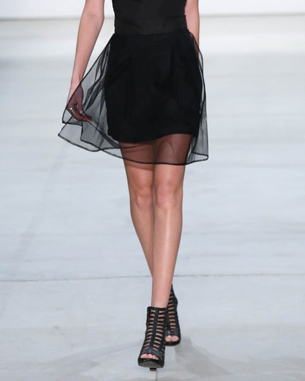 Black Illusion Skirt