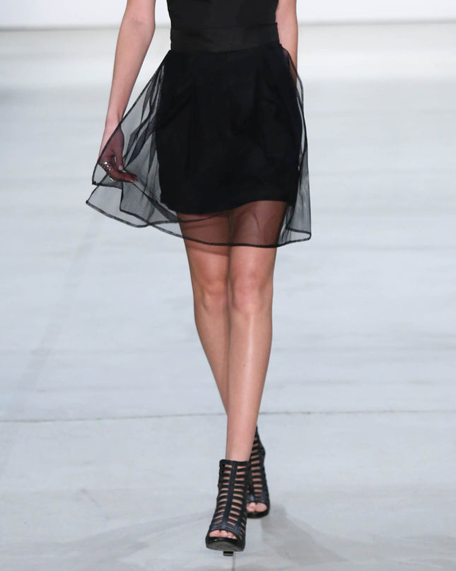 Black Illusion Skirt
