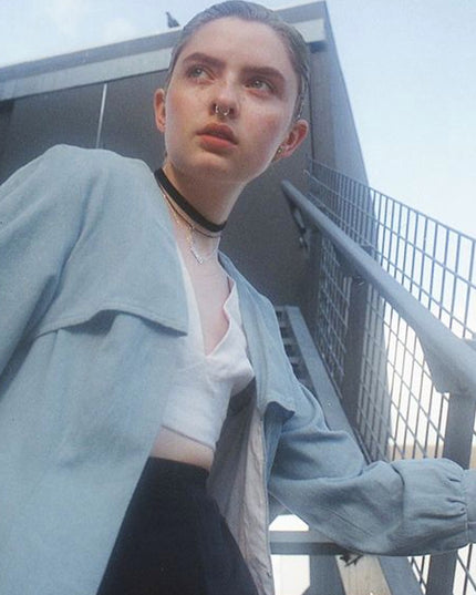 Denim Duster Coat