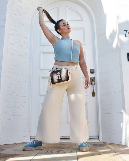 Emma Denim Halter