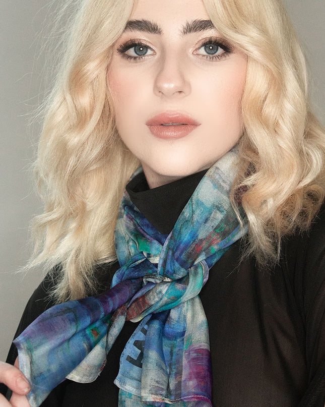 New York Silk Scarf