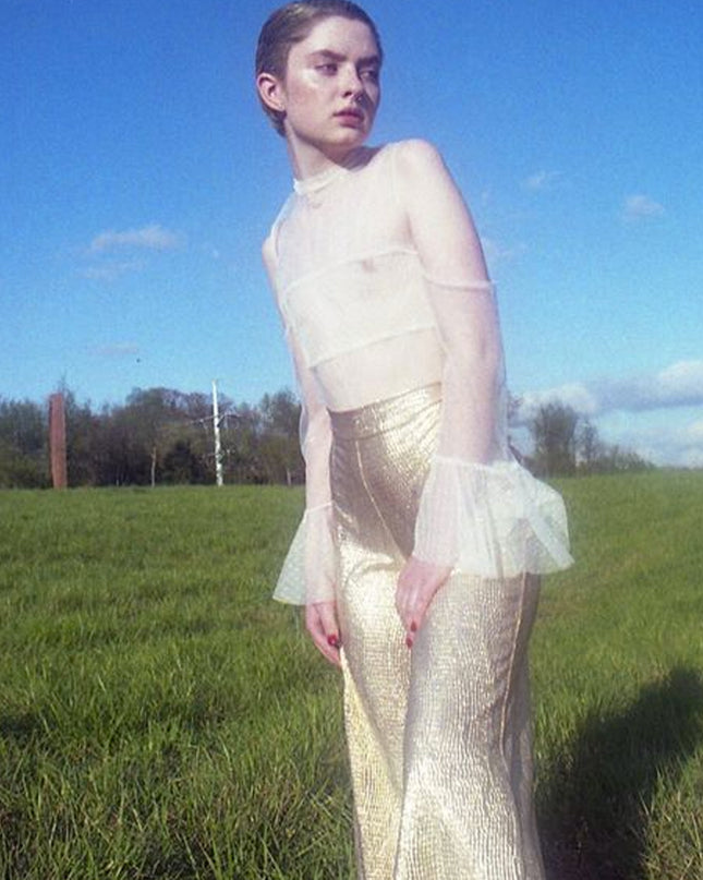 Gold Hot Pants