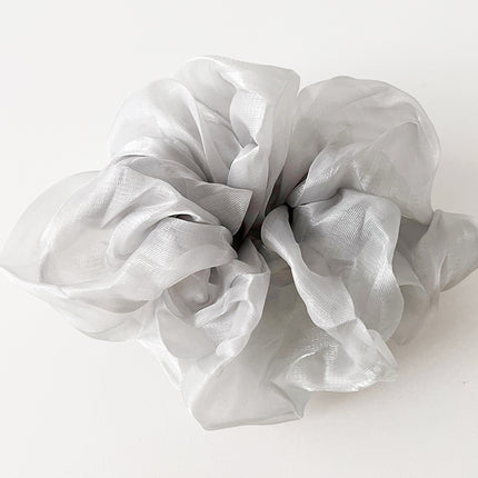 Shades of Grey Sheer Scrunchie - Lisa N. Hoang