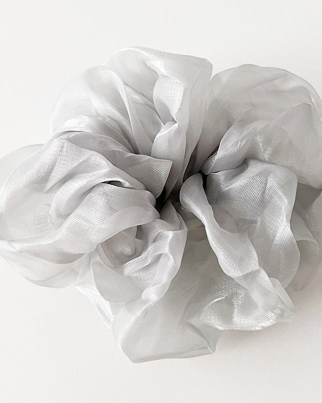 Shades of Grey Sheer Scrunchie