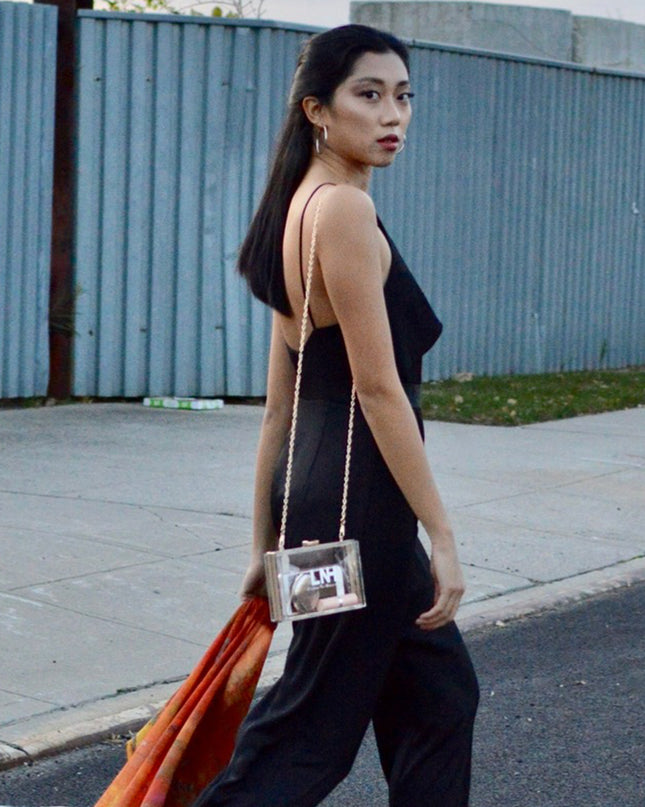 LNH Signature Clear Clutch
