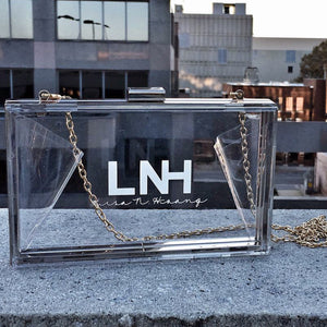 LNH Signature Clear Clutch