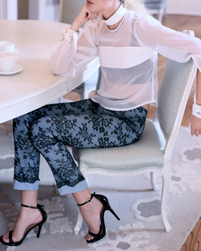 Lace Denim