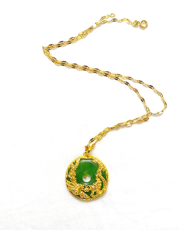 Not So Jaded Pendant Necklace