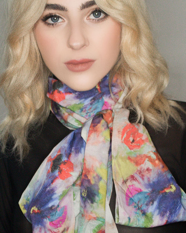 Belize Painted Scarf
