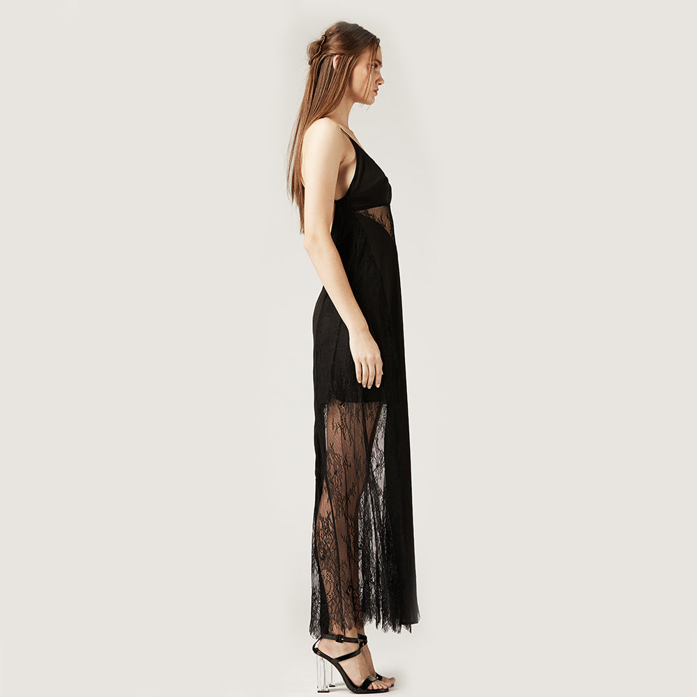 Black Lace Slip Dress Lisa N. Hoang Black Lace Slip Dress Lisa N. Hoang