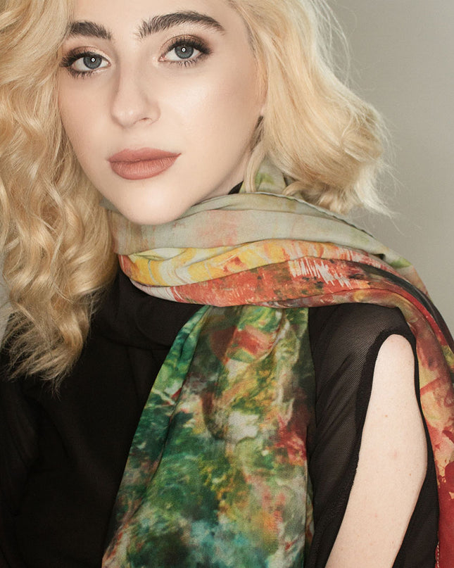 Colombia Chiffon Scarf