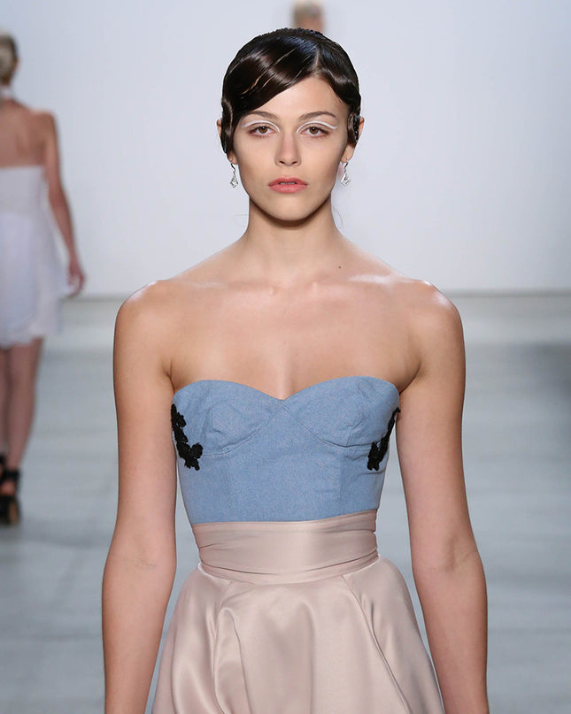 Denim Corset