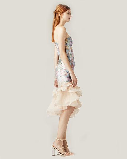 Fitted Floral Dress