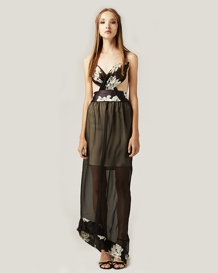 Floral Sheer Dress