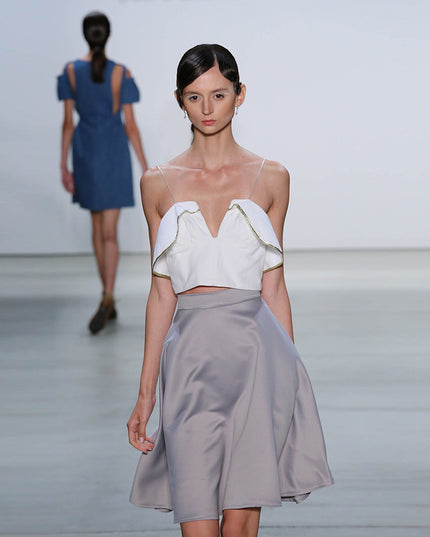 Satin Circle Skirt