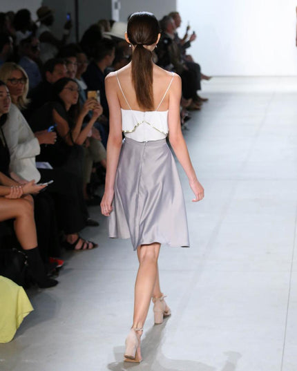 Satin Circle Skirt