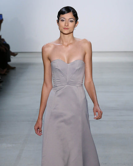 Grey Hi Low Gown