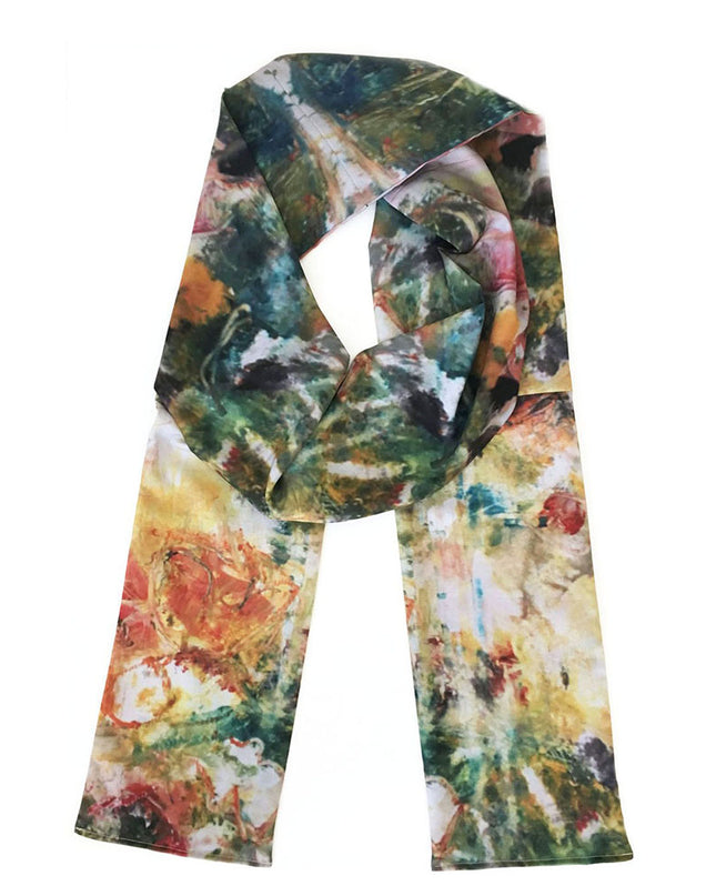 Japan Painted Scarf
