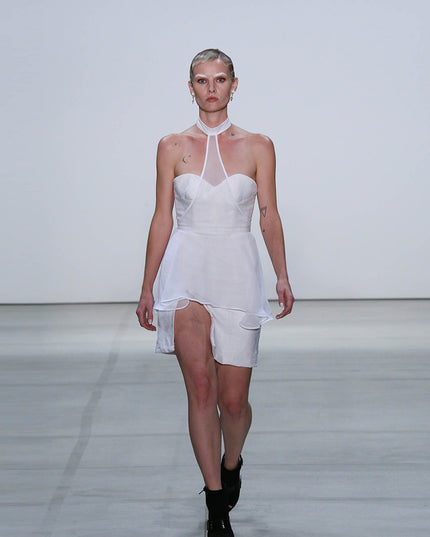 Linen Mini Dress