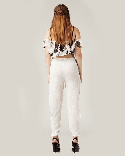Silk Floral Top