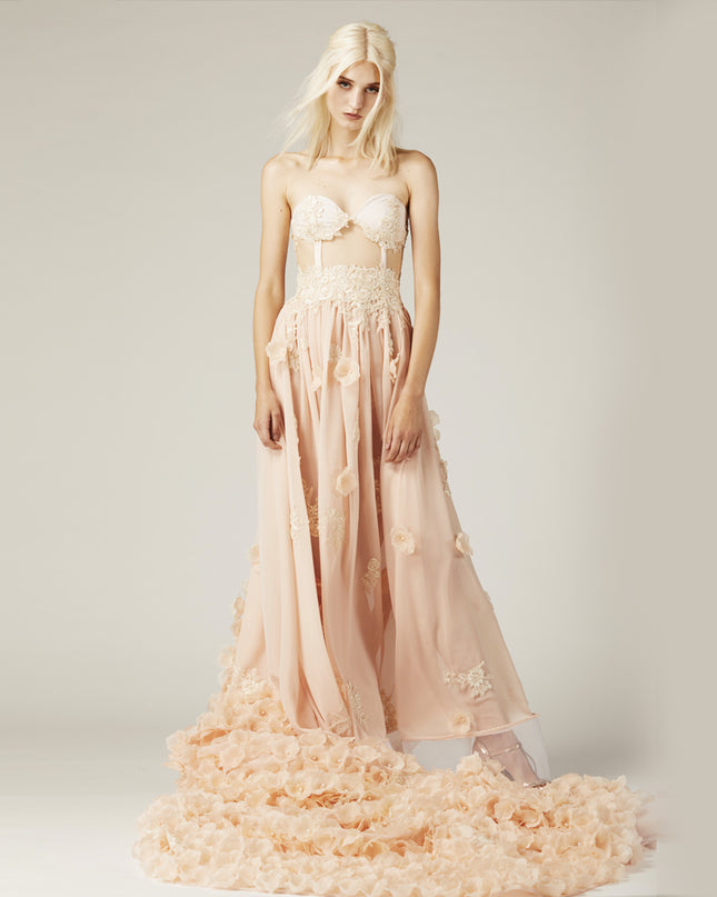 Rose Petal Gown