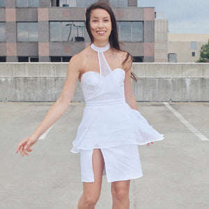 Linen Mini Dress