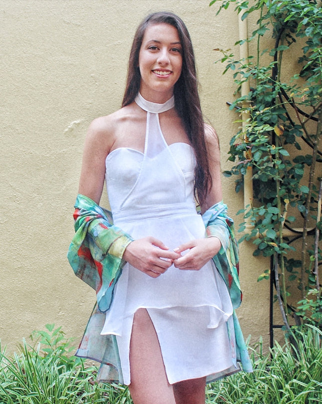 Linen Mini Dress