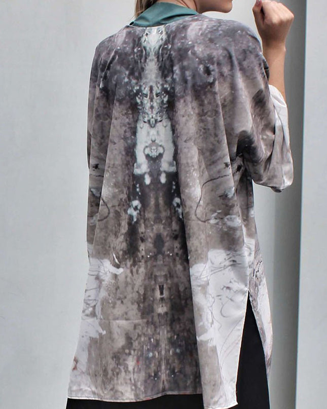 Sweden Teal Kimono