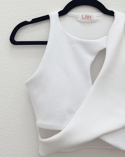 You're Skewed Crop Top