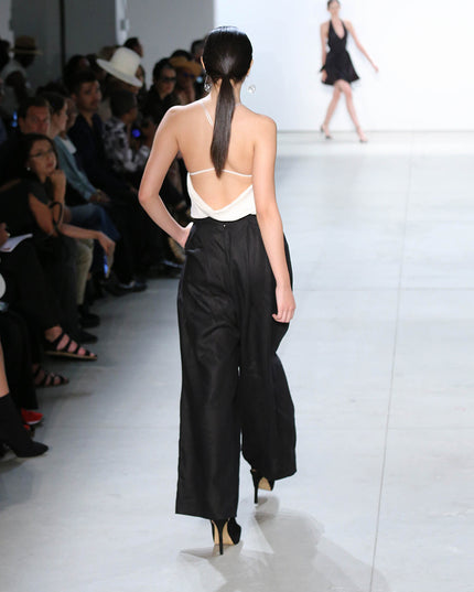 Off White Draped Camisole