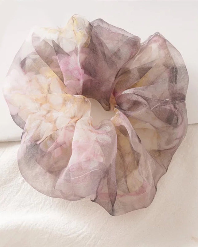 Plum On Over Sheer Srunchie