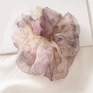 Plum On Over Sheer Srunchie
