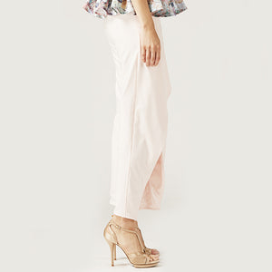 Pink Asymmetrical Pants