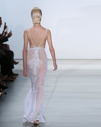 White Slip Dress